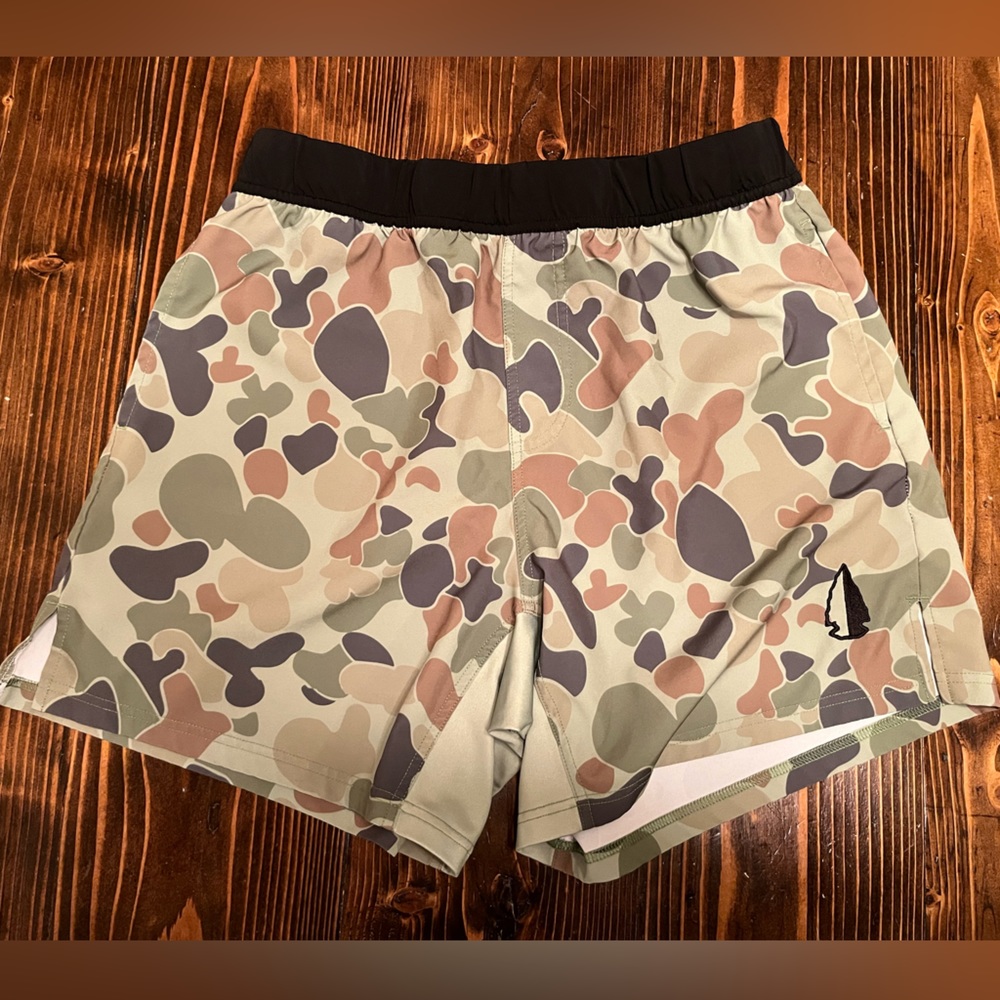 TacHuntFish Frog men’s athletic shorts